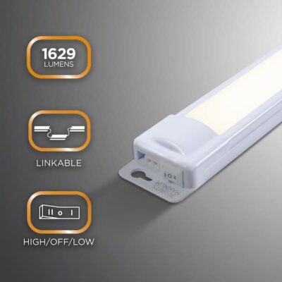 EZ Link Linkable Plug-in 48 in. LED White Under Cabinet Light ...